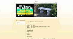 Desktop Screenshot of eltacodemexicodenver.com